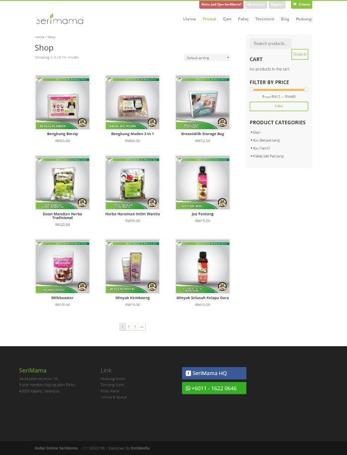 ecommerce serimama